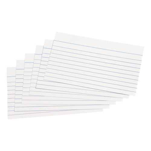 5 STAR OFFICE RECORD CARDS RULED BOTH SIDES 5X3IN 127X76MM W