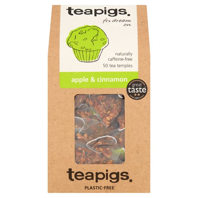 TEAPIGS APPLE & CINNAMON x (50 TEA TEMPLES)