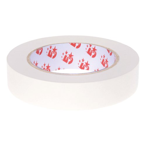 5 STAR OFFICE DOUBLE SIDED DISPLAY TAPE POLYPROPYLENE 25MMX3
