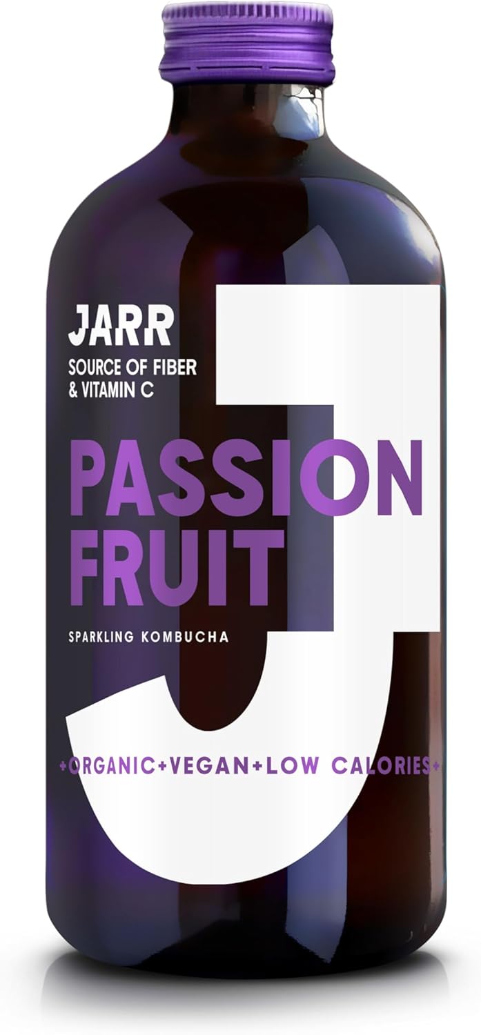 JARR KOMBUCHA PASSION FRUIT FLAVOUR (330ml) x 12