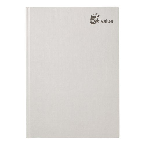 5 STAR VALUE CASEBOUND NOTEBOOK 70GSM RULED 192PP A4 (PACK O