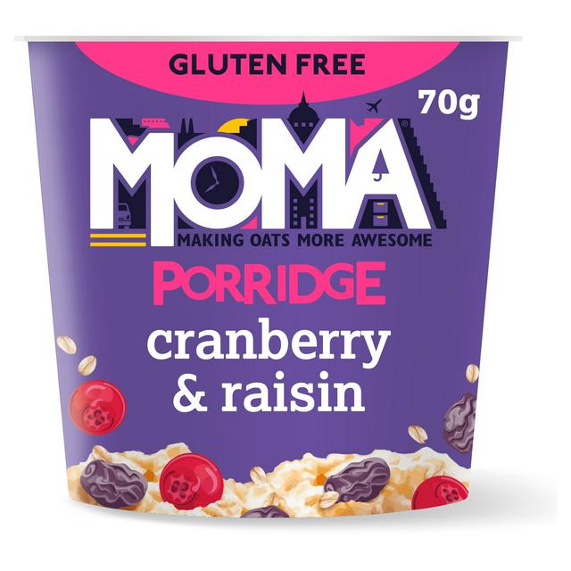 MOMA CRANBERRY & RAISIN PORRIDGE (70g) x 12