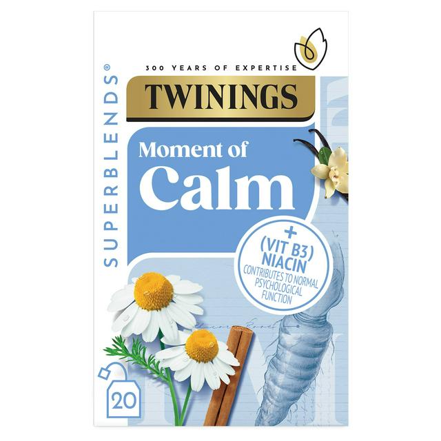 TWININGS SUPERBLENDS CALM WITH SPICED CAMOMILE & VANILLA (20 bags)