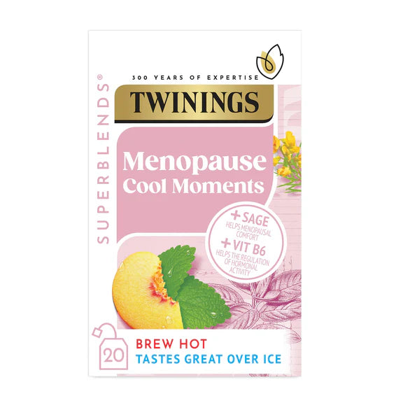TWININGS SUPERBLENDS MENOPAUSE COOL MOMENTS TEA (20 bags)