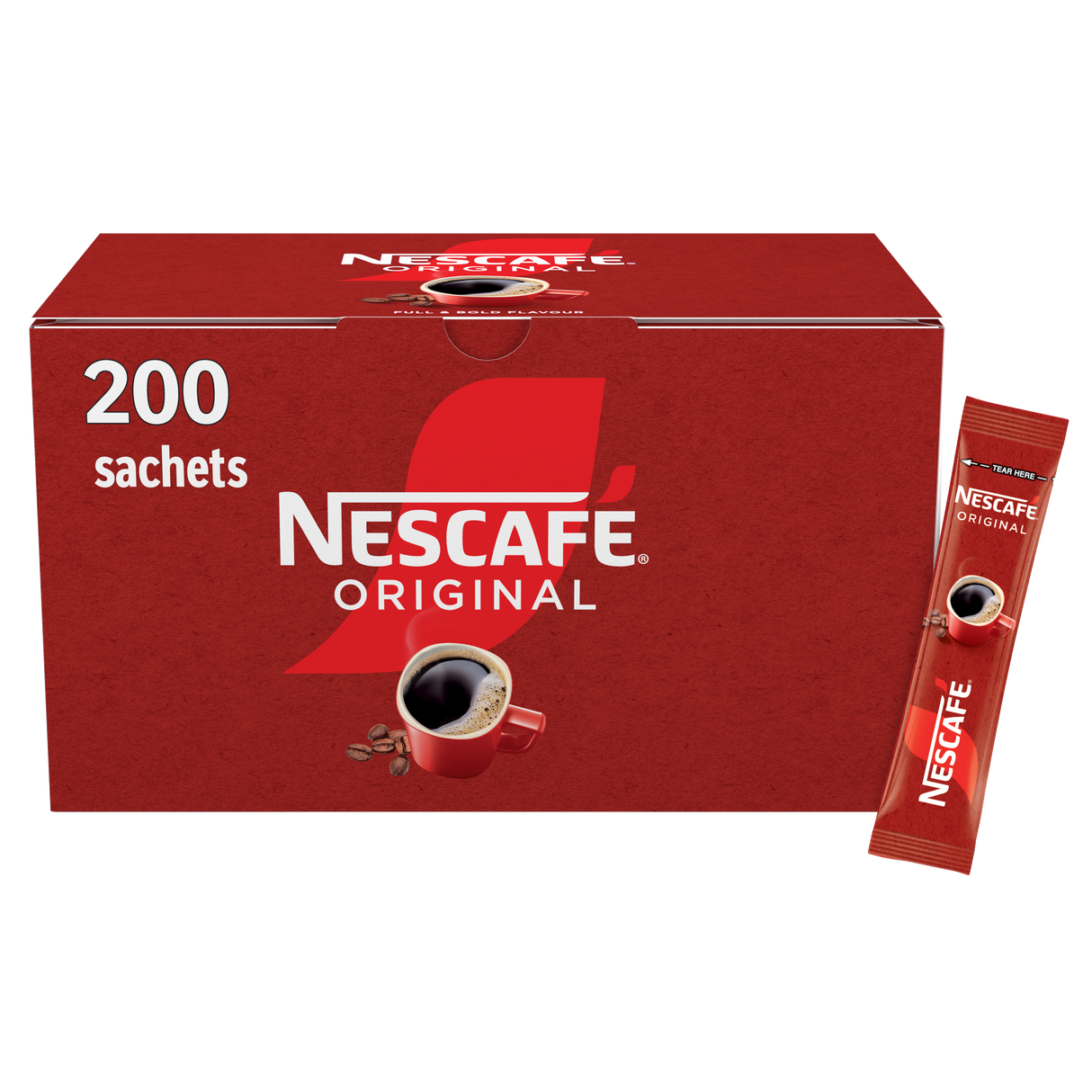 NESCAFÉ ORIGINAL INSTANT COFFFE STICKS x 200