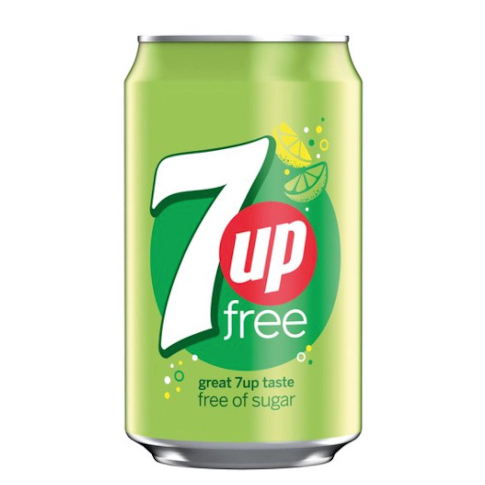 7UP FREE CANS (330ml) x 24