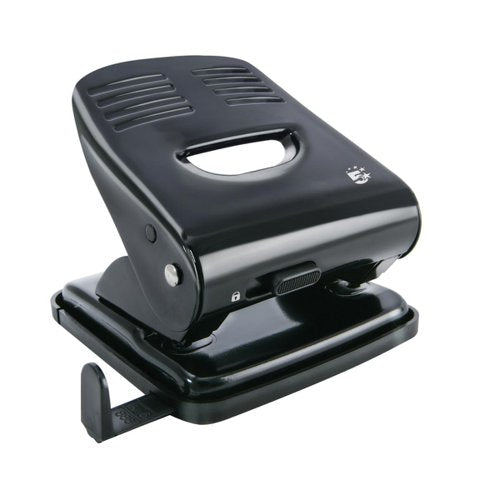 5 STAR OFFICE PUNCH 2-HOLE METAL WITH PLASTIC BASE CAPACITY