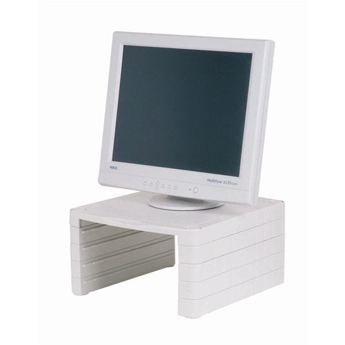 5 STAR OFFICE ESSENTIALS MONITOR STAND FOR 15 INCH MONITORS
