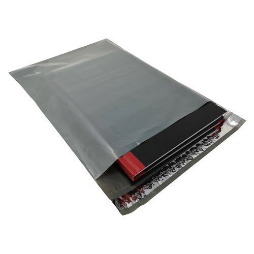 5 STAR ECO RECYCLED MAILING BAG PEEL AND SEAL CLOSURE GREY 2