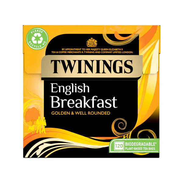 TWININGS ENGLISH BREAKFAST TEA (120 Bags)