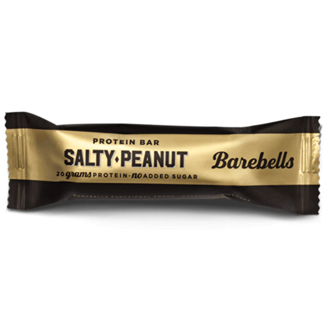 BAREBELLS SALTY PEANUT PROTEIN BARS (55g) x 12