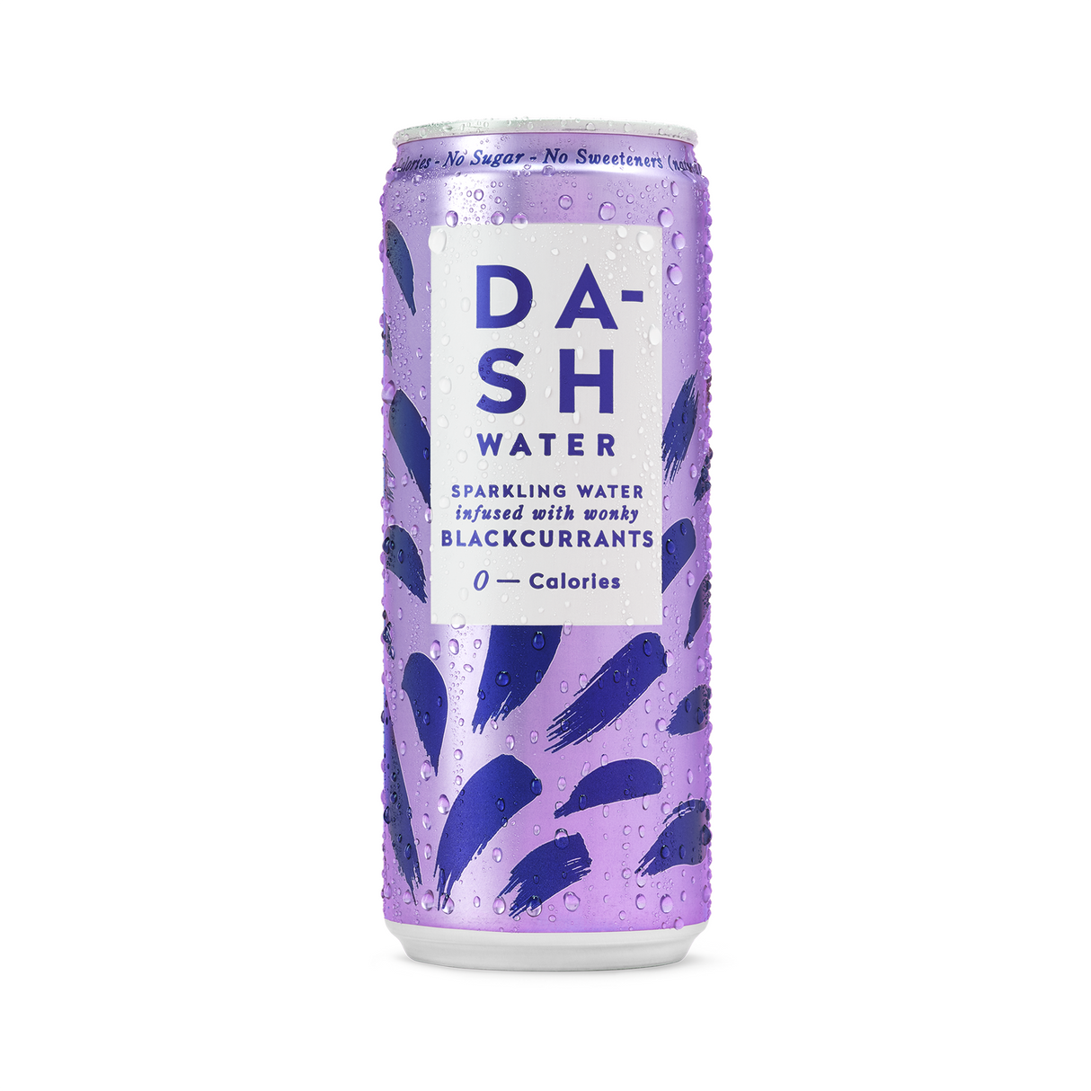 DASH WATER SPARKLING BLACKCURRANT CANS (330ml) x 12