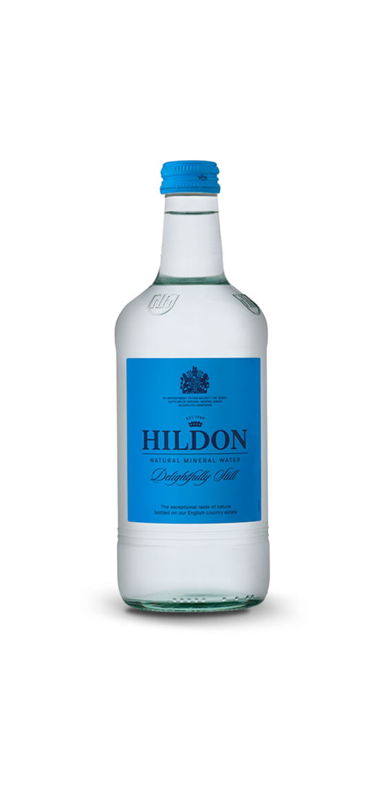 HILDON MINERAL WATER STILL - CLEAR GLASS BOTTLES (330ml) x 24