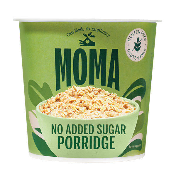 MOMA NAS PLAIN INSTANT PORRIDGE POTS (65g) x 12
