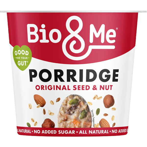 BIO & ME NAS ORIGINAL SEED & NUT PORRIDGE POT (65g) x 8