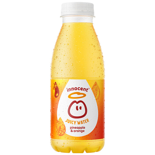 INNOCENT PINEAPPLE & ORANGE JUICY WATER (420ml) x 12