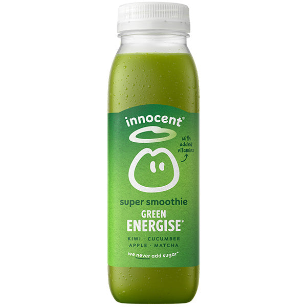 INNOCENT GREEN ENERGISE SUPER SMOOTHIE (300ml) x 8