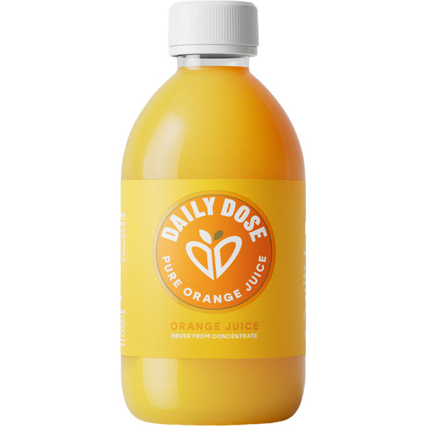 DAILY DOSE COLD PRESSED ORANGE JUICE (300ML) x 12