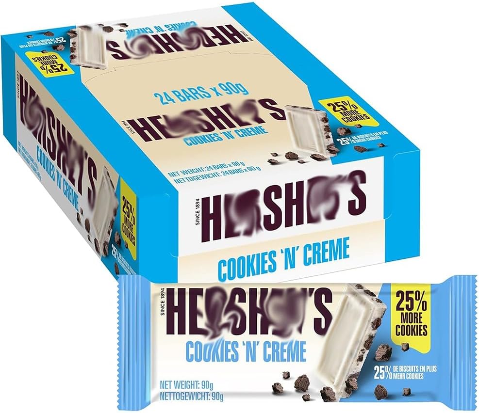 HERSHEY'S COOKIES N CREME WHITE CHOCOLATE (40g) x 24