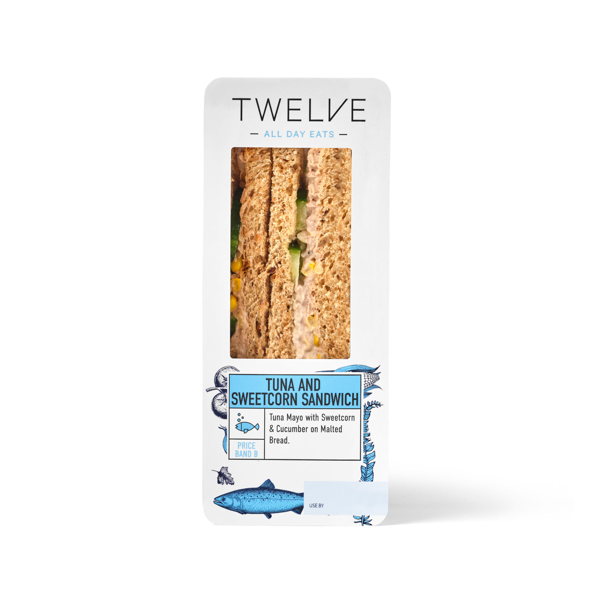 TUNA & SWEETCORN SANDWICH (4 Pack)