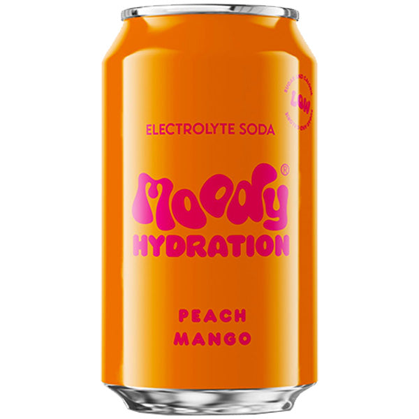 MOODY HYDRATION PEACH & MANGO (330ml) x 12