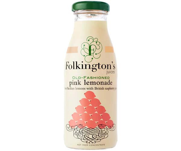 FOLKINGTONS - PINK LEMONADE - GLASS - 250ML X 12