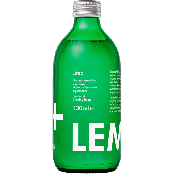 LEMONAID - LIME SPARKLING SOFT DRINK (330ml) x 12