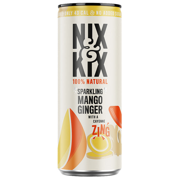 NIX & KIX MANGO & GINGER (250ml) x 12