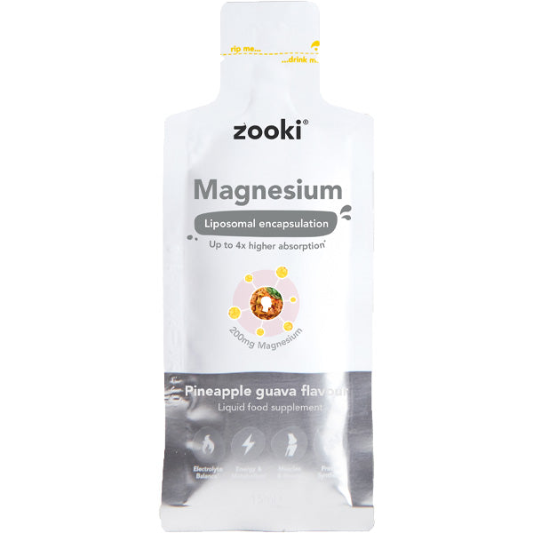 ZOOKI LIPOSOMAL MAGNESIUM PINEAPPLE (17ml) x 20