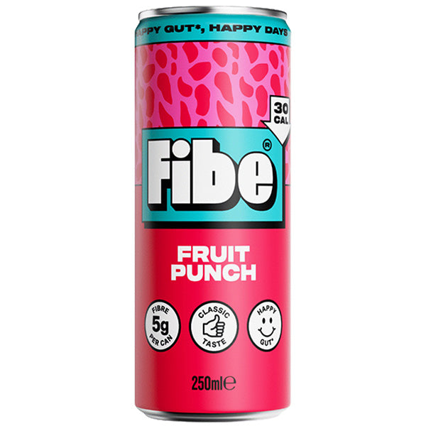 FIBE - SODA FRUIT PUNCH (250ml) x 12