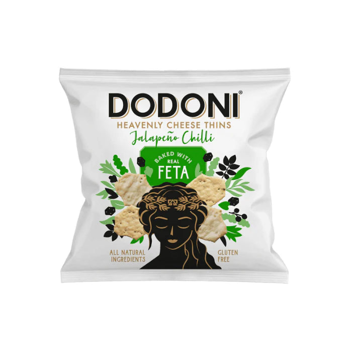 DODONI FETA JALEPENO THINS (22g) x 10