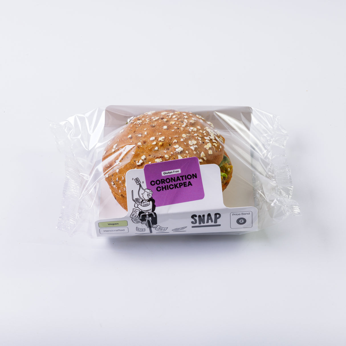 GLUTEN FREE CORONATION CHICKPEA ROLL