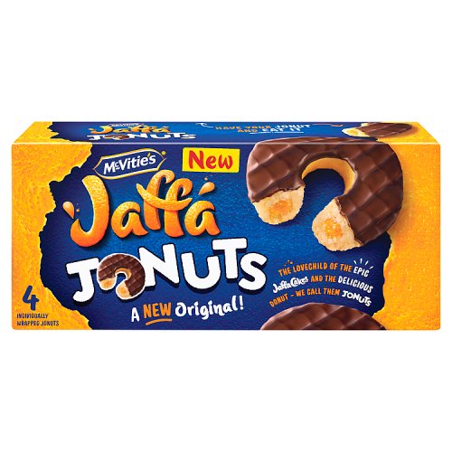 MCVITIES JAFFA JONUTS (4 pack)