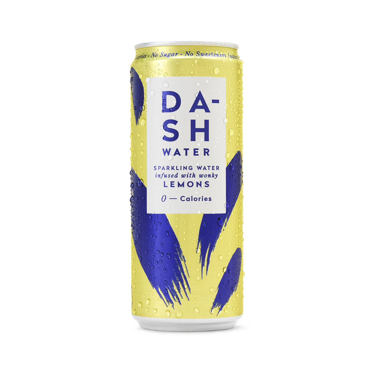 DASH WATER SPARKLING LEMON CANS (330ml) x 12