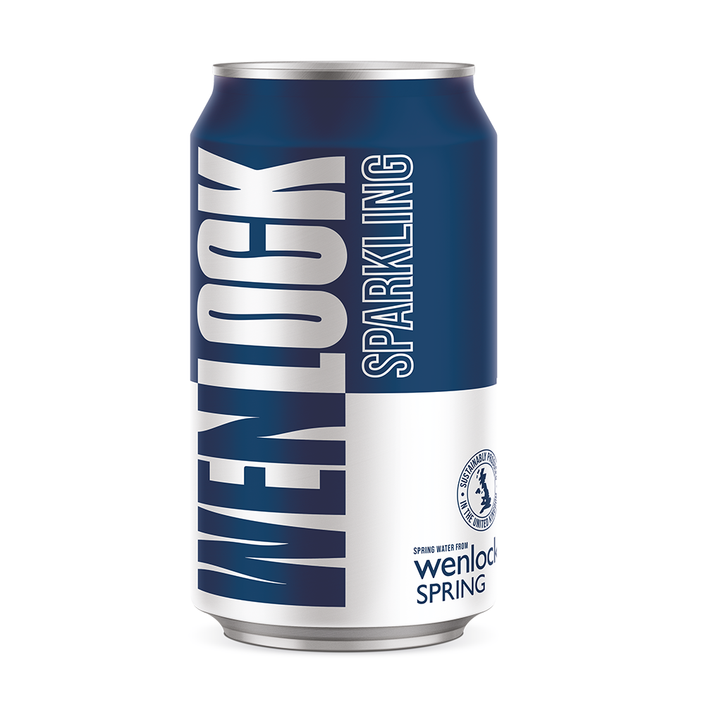 WENLOCK SPRING CANS SPARKLING (330ml) x 24