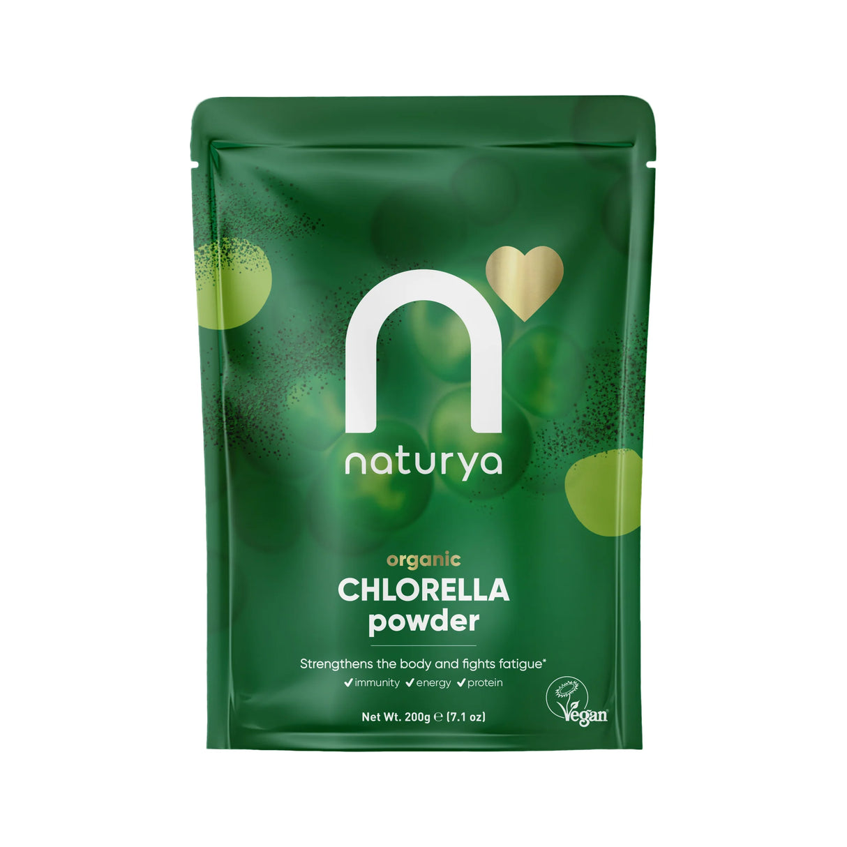 NATURYA ORGANIC CHLORELLA POWDER x 200g