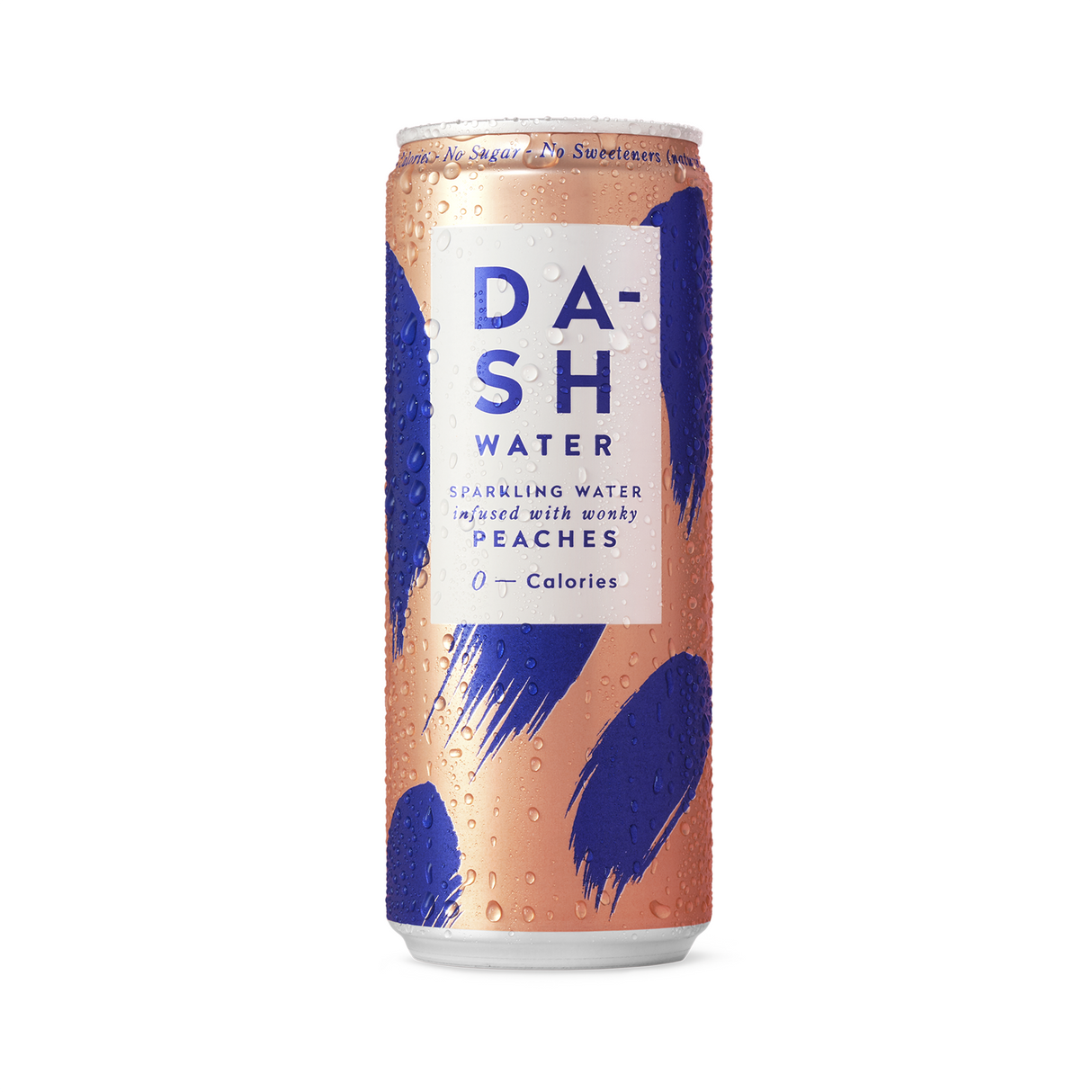 DASH WATER SPARKLING PEACH CANS (330ml) x 12