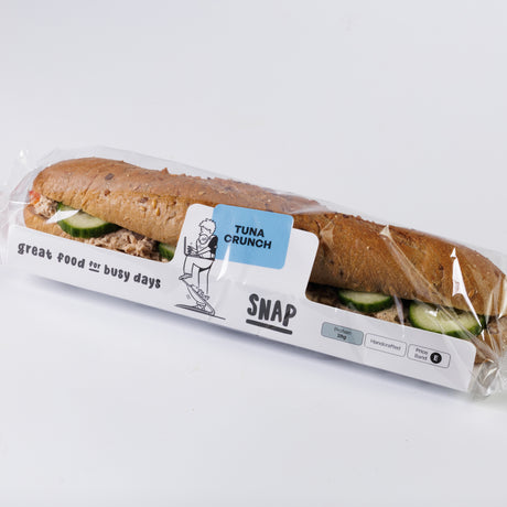 TUNA CRUNCH RUSTIC BAGUETTE