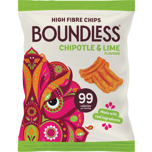 BOUNDLESS CHIPS CHIPOTLE & LIME (23g) x 24
