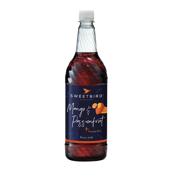 SWEETBIRD FUSIONS MANGO & PASSIONFRUIT + VITAMIN B SYRUP (1L)