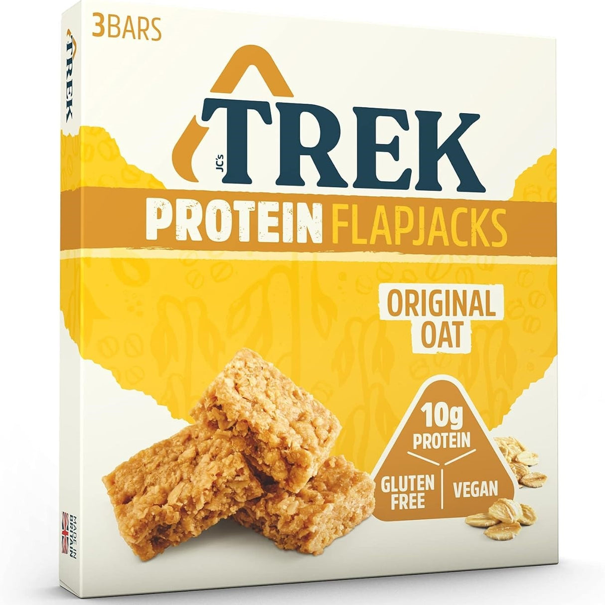 JB'S TREK PROTEIN FLAPJACKS ORIGINAL OAT (50g) x 36
