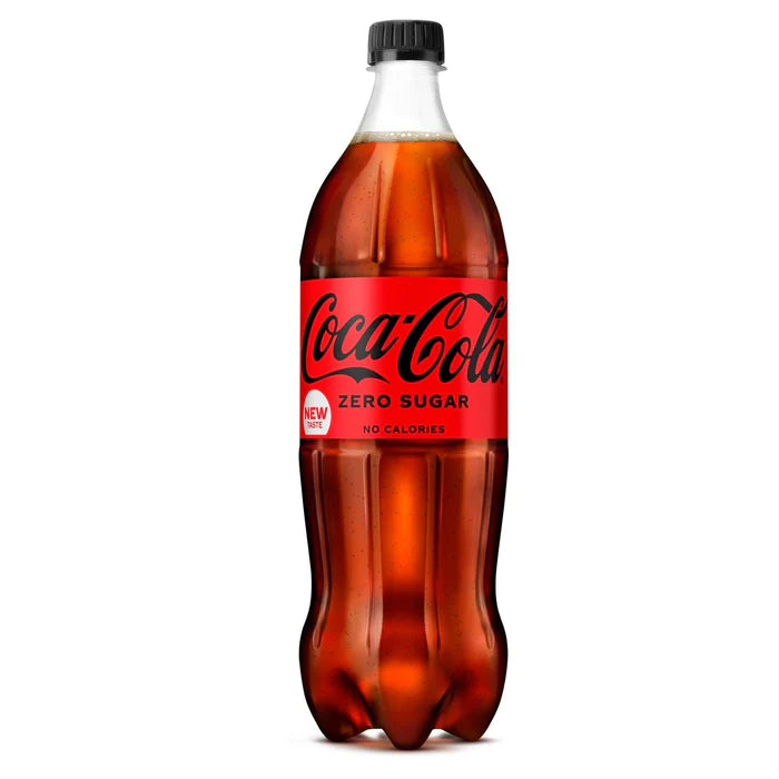 COKE ZERO BOTTLES (1.25l) x 12