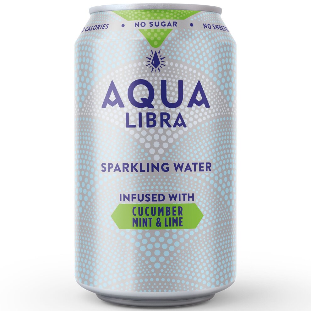 AQUA LIBRA CUCUMBER , MINT & LIME (330ml) x 24