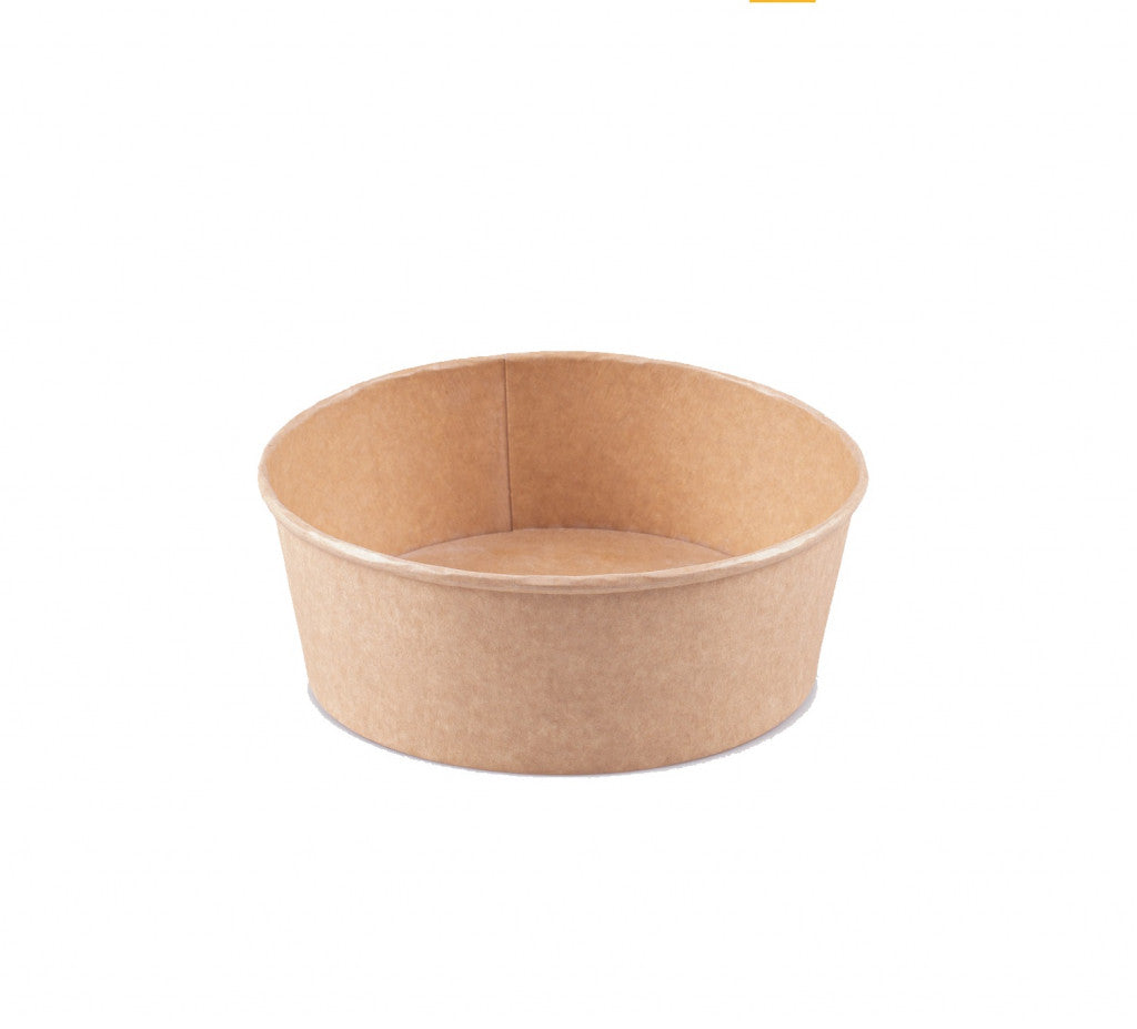 BAGASSE 20oz KRAFT FOOD BOWL (500)