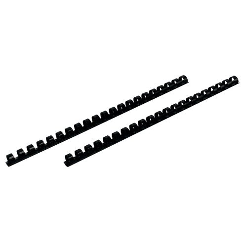 FELLOWES A4 PLASTIC BINDING COMBS 12MM BLACK (PACK OF 100) 5