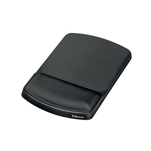 FELLOWES PREMIUM GEL ADJUSTABLE MOUSE PAD/WRIST SUPPORT BLAC