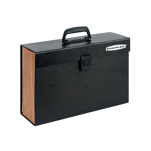 FELLOWES BANKERS BOX EXPANDING HANDIFILE BLACK 9351501