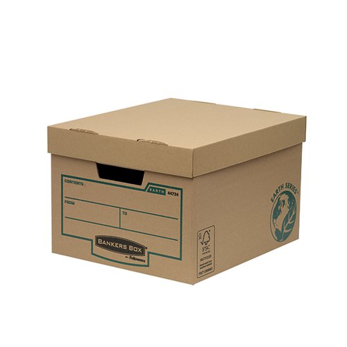 BANKERS BOX EARTH SERIES STORAGE BOX BROWN (PACK OF 10) 4472401