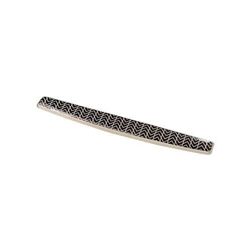 FELLOWES PHOTO GEL KEYBOARD WRIST SUPPORT CHEVRON DESIGN 965