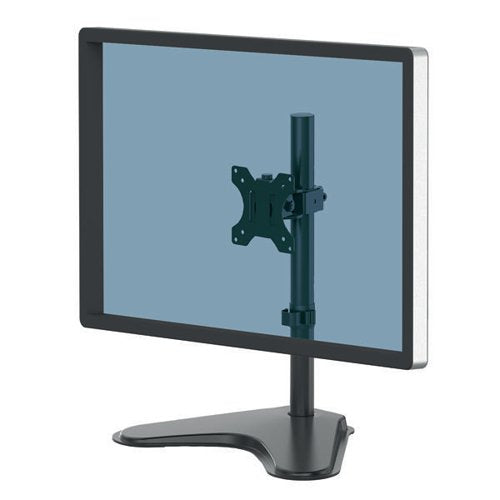 FELLOWES PROFESSIONAL FREE STANDING SINGLE MONITOR ARM BLACK